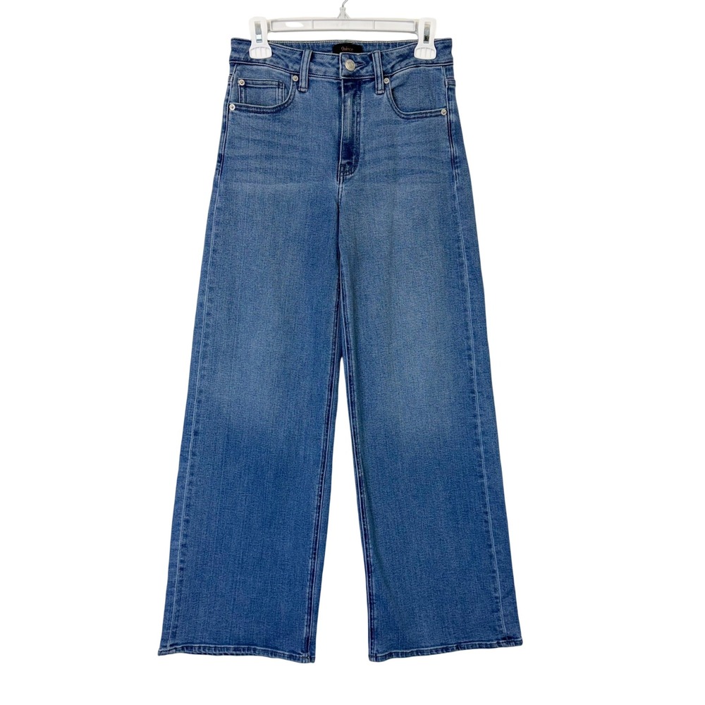 Quince Bella Stretch Wide Leg Jeans Women's 27 Organic Cotton Denim